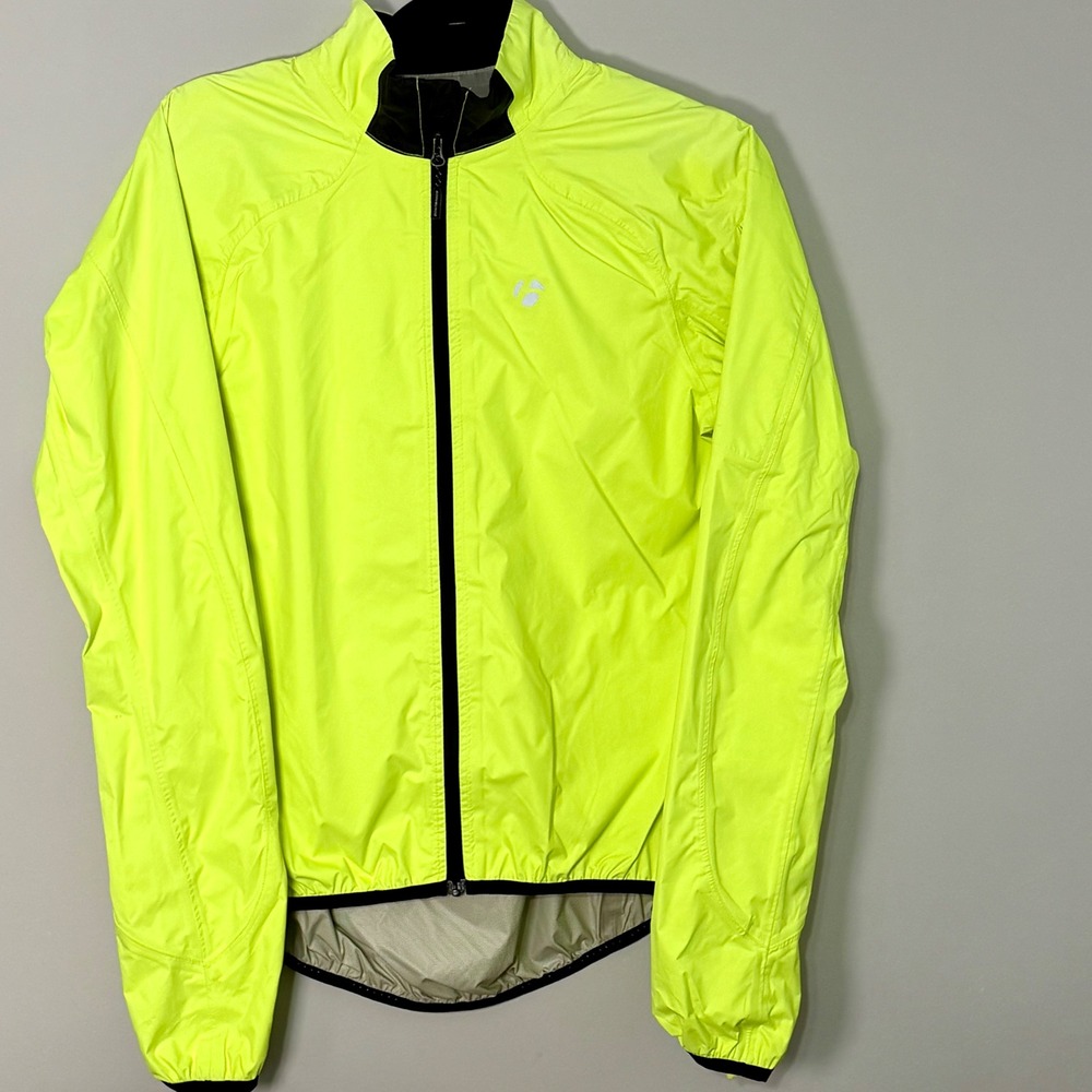 Bontrager Race Stormshell Neon Yellow Cycling Techwear Rain Jacket Women S 11778